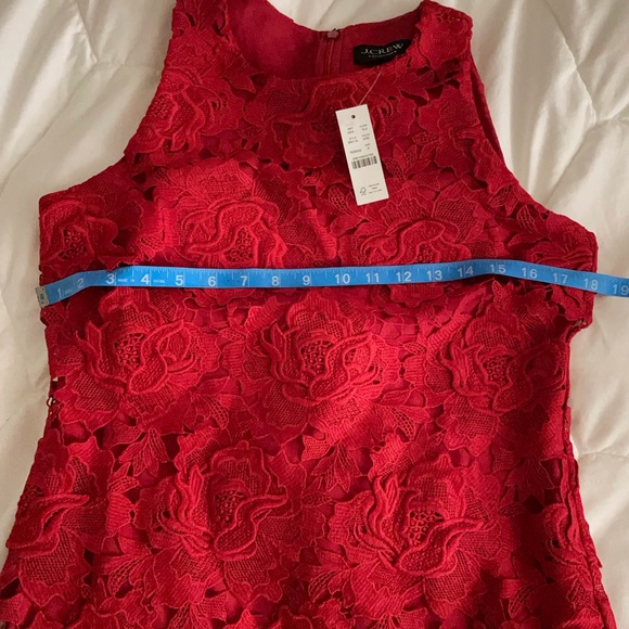 NWT / Red lace dress/ Size 6 - Picture 7 of 8